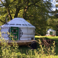 Glamping and sel catering accommodation on Bamff Estate, near Alyth