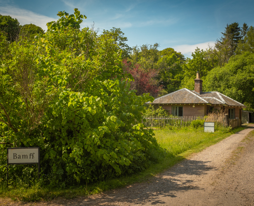 Gate Lodge Holiday Cottage Bamff Perthshire Scotland Rewilding